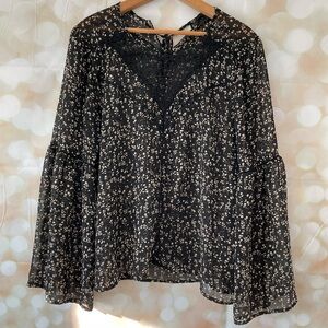 19 Cooper Sheer Floral Blouse